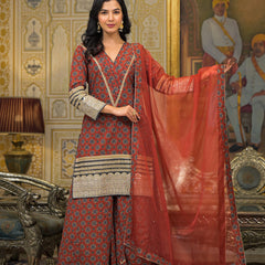 Maroon Cotton Premium And Elegant Kurta Sets For Women