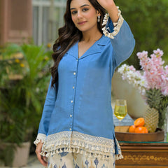 Crape Premium And Elegant Co-Ord Set For Women