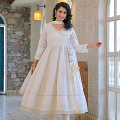 off-white-cotton- schiffly premium-and-elegant-kurta-sets-for-women
