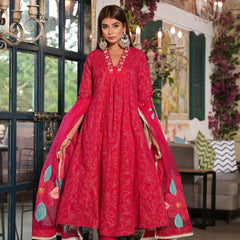 Maroon Cotton Premium And Elegant Kurta Sets For Women