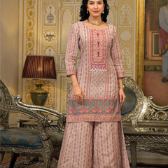 Beige chander Premium And Elegant Kurta Sets For Women