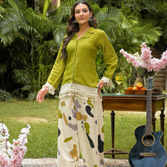 Crape Premium And Elegant Co-Ord Set For Women