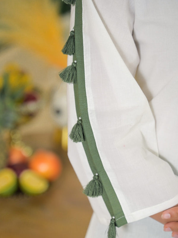 Olive Green Crape Premium And Elegant Kurta Sets For Women